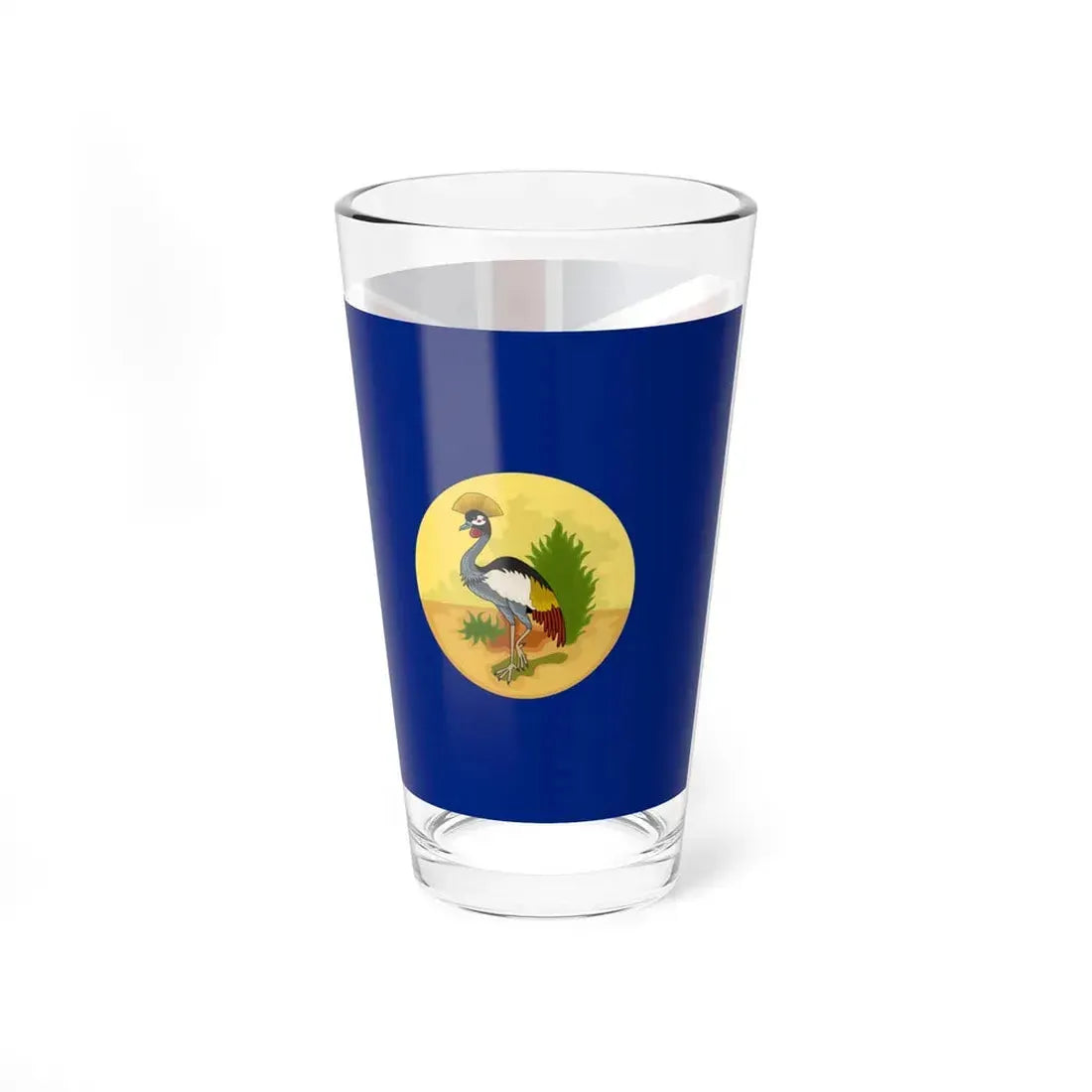 Flag of the Uganda Protectorate (Uganda) Pint Glass 16oz - Go Mug Yourself