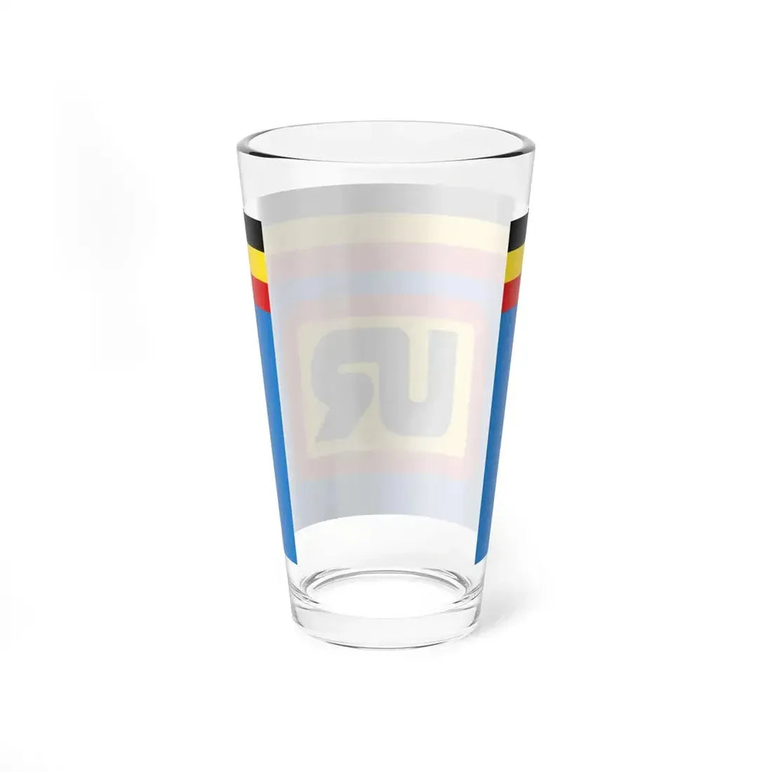 Flag of the Uganda Railways Corporation (Uganda) Pint Glass 16oz - Go Mug Yourself