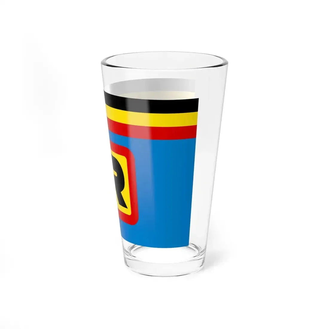 Flag of the Uganda Railways Corporation (Uganda) Pint Glass 16oz - Go Mug Yourself