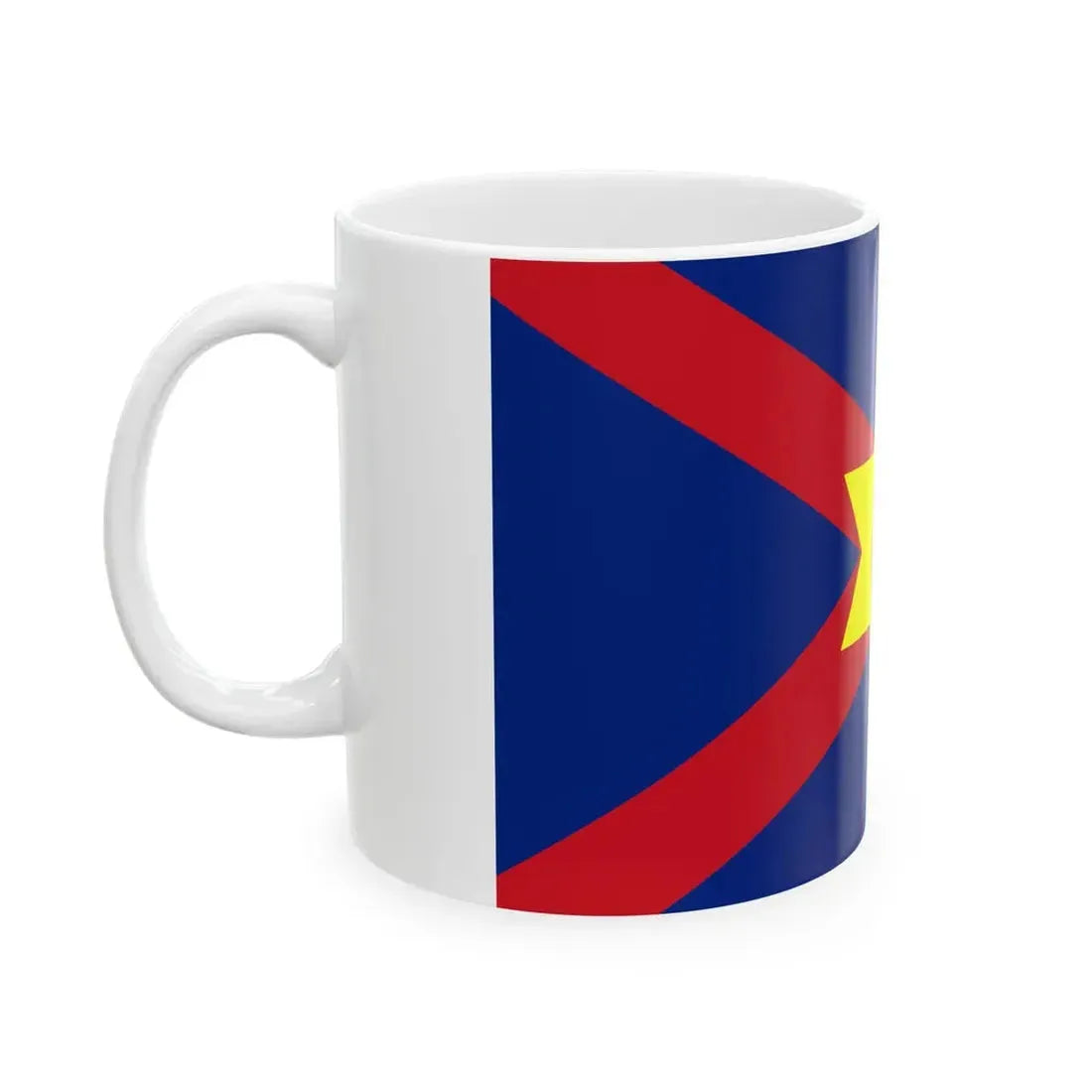 Flag of the Ulster Nation thumb closed (Ireland) White Coffee Mug - Go Mug Yourself