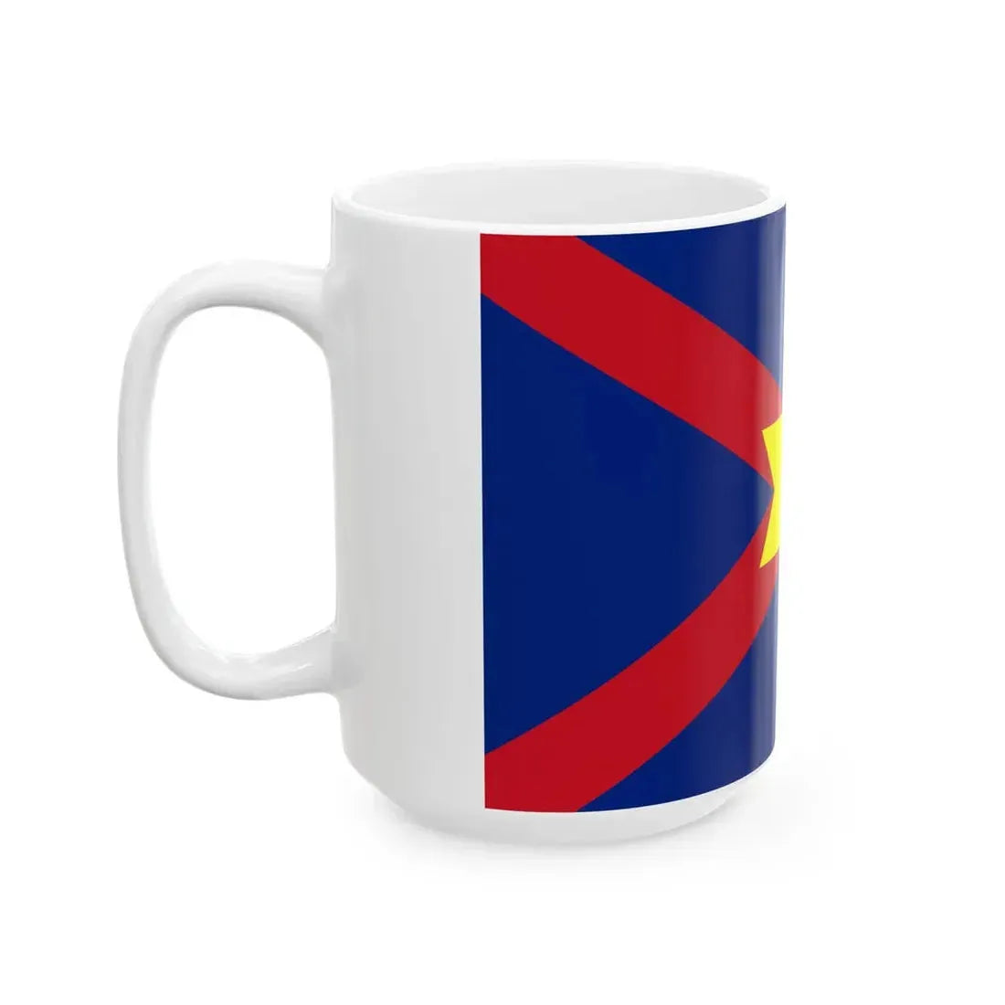 Flag of the Ulster Nation thumb closed (Ireland) White Coffee Mug - Go Mug Yourself