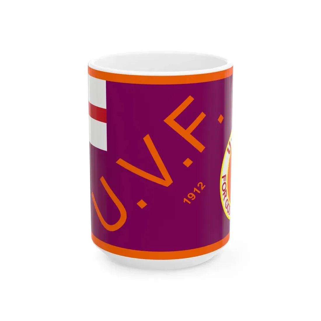 Flag of the Ulster Volunteer Force (Ireland) White Coffee Mug 15oz - Go Mug Yourself