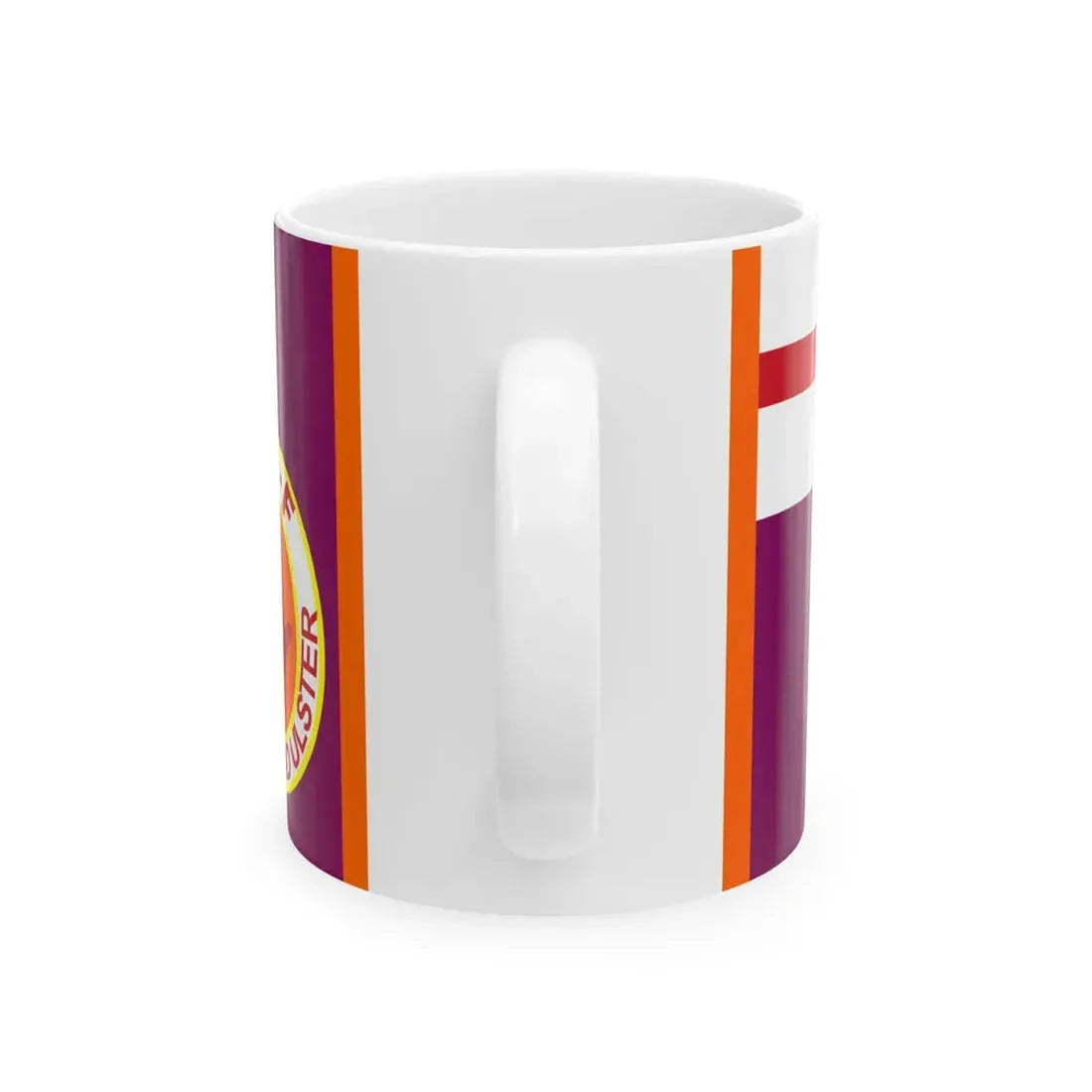 Flag of the Ulster Volunteer Force (Ireland) White Coffee Mug - Go Mug Yourself