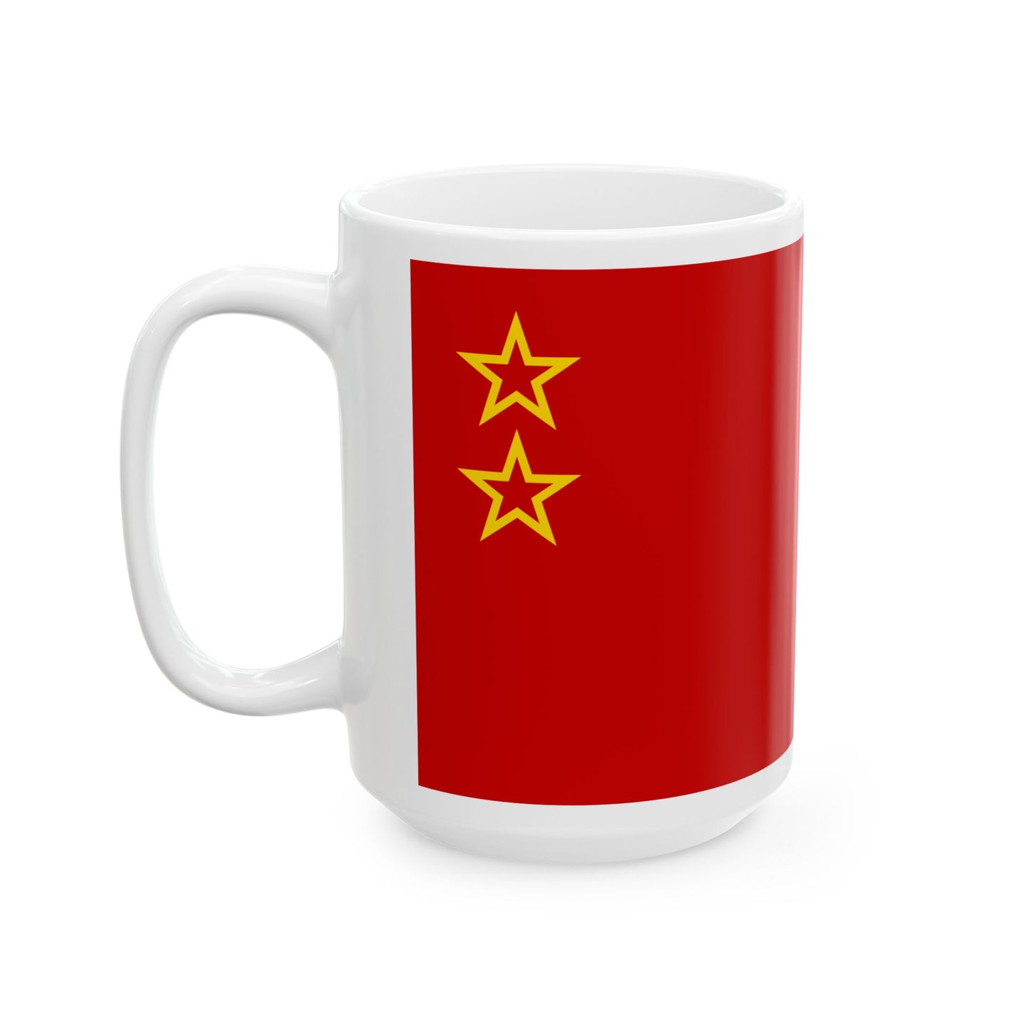 Flag of the Union State (Belarus) White Coffee Mug-Go Mug Yourself