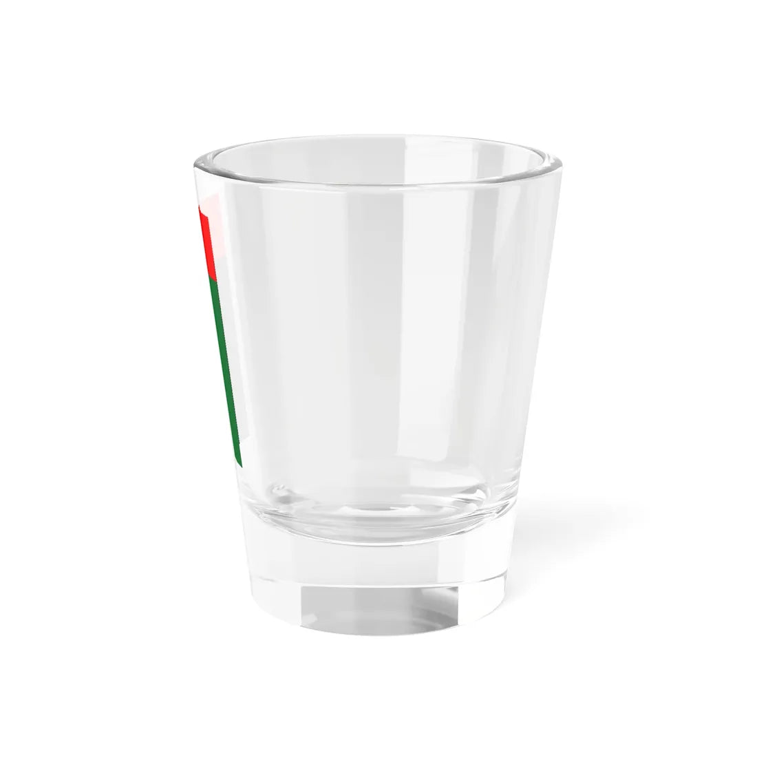 Flag of the United Arab Emirates vertical (United Arab Emirates) Shot Glass 1.5oz - Go Mug Yourself