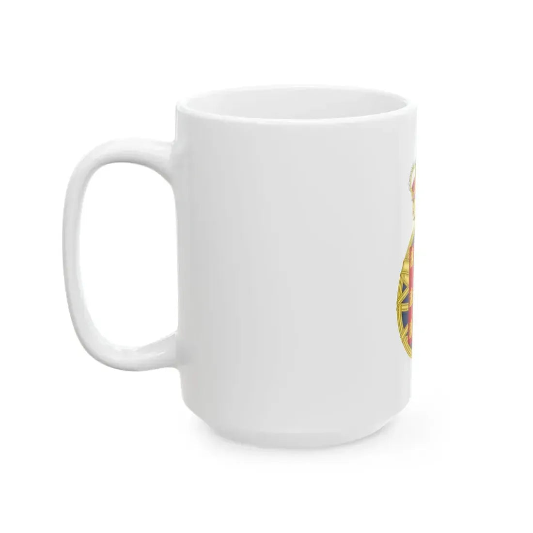 Flag of the United Kingdom of Portugal Brazil and the Algarves 1815-1825 (Portugal) White Coffee Mug - Go Mug Yourself