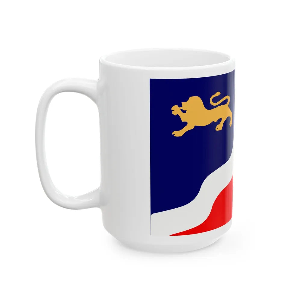 Flag of the United Republic of Kivu (Congo) White Coffee Mug - Go Mug Yourself