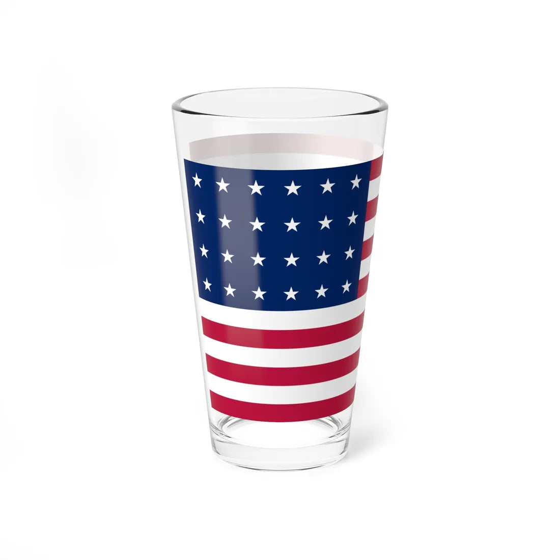 Flag of the United States 1822-1836 (United States) Pint Glass 16oz - Go Mug Yourself
