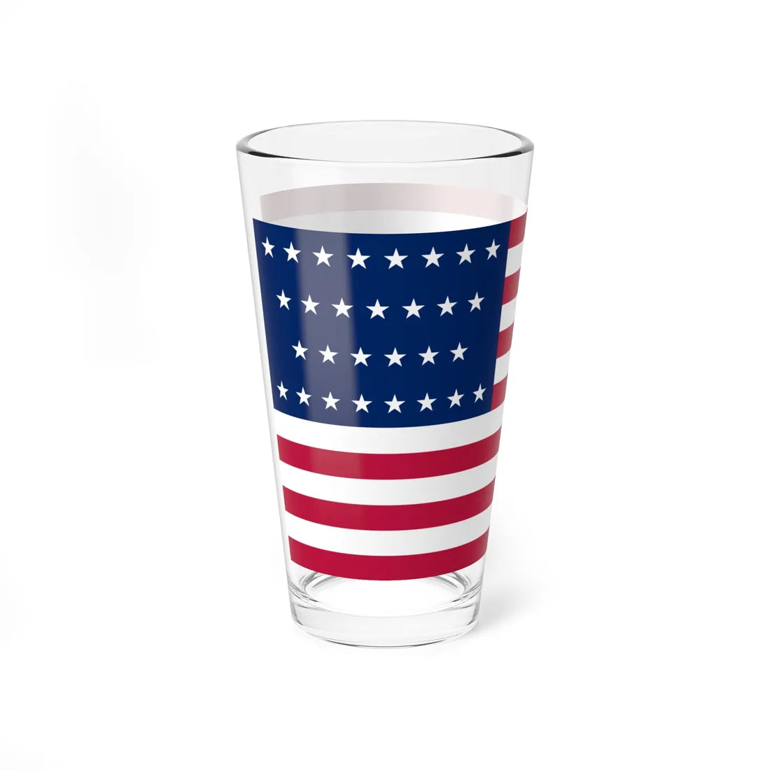 Flag of the United States 1847-1848 (United States) Pint Glass 16oz - Go Mug Yourself