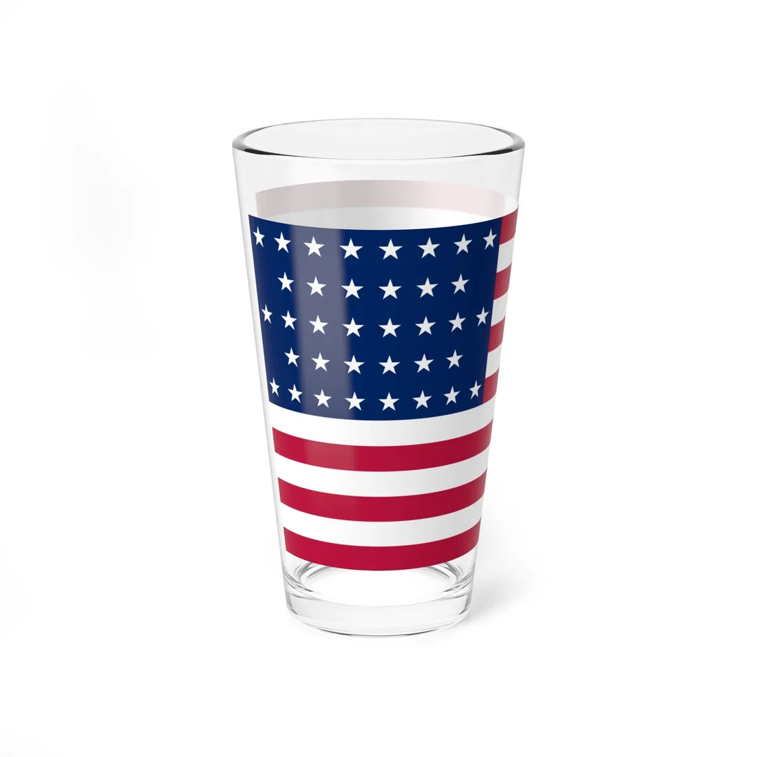 Flag of the United States 1865-1867 (United States) Pint Glass 16oz - Go Mug Yourself