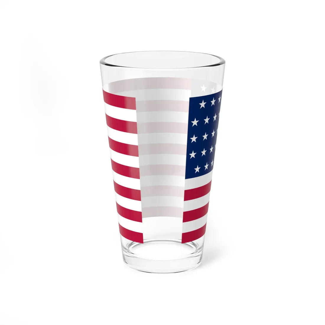 Flag of the United States 1877-1890 (United States) Pint Glass 16oz - Go Mug Yourself