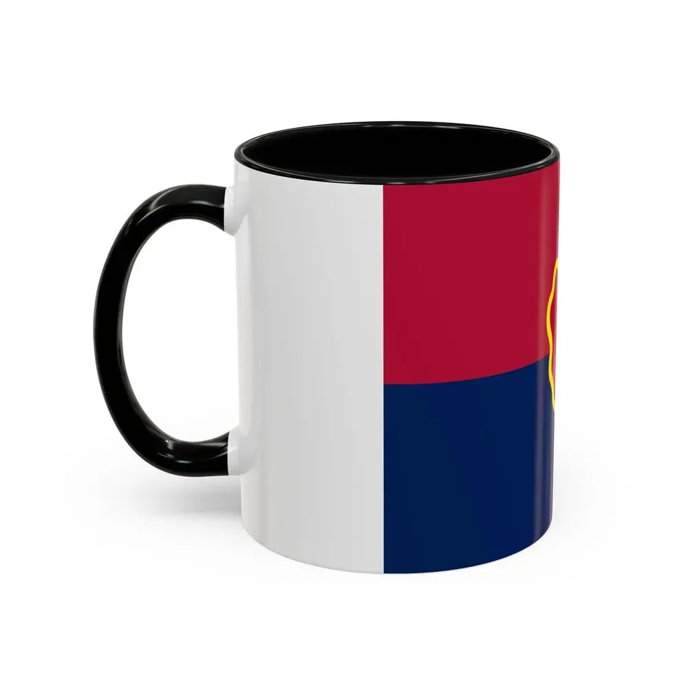 Flag of the United States 25th Infantry Division (U.S. Army) Accent Coffee Mug - Go Mug Yourself