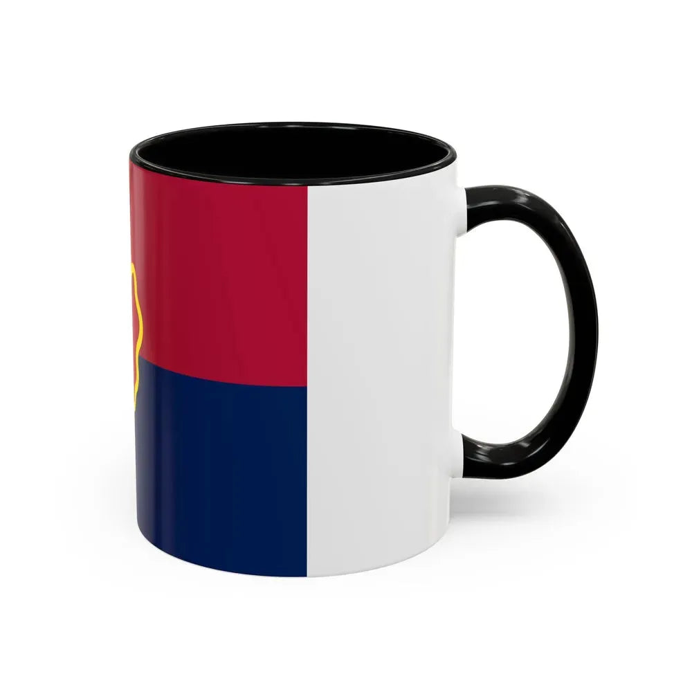 Flag of the United States 25th Infantry Division (U.S. Army) Accent Coffee Mug - Go Mug Yourself