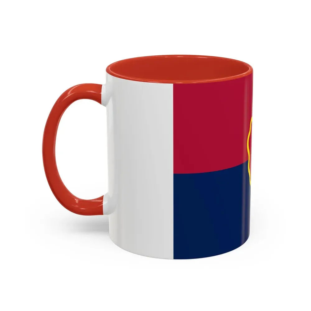Flag of the United States 25th Infantry Division (U.S. Army) Accent Coffee Mug - Go Mug Yourself