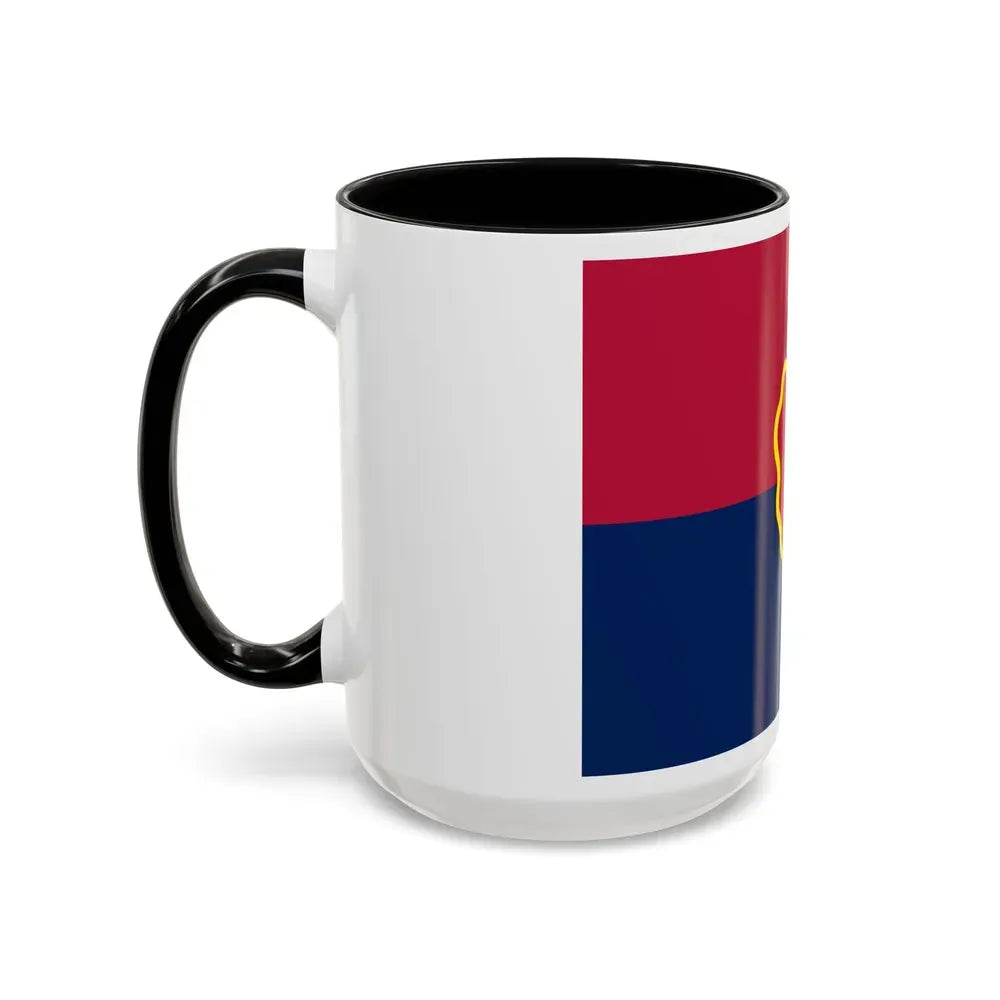 Flag of the United States 25th Infantry Division (U.S. Army) Accent Coffee Mug - Go Mug Yourself