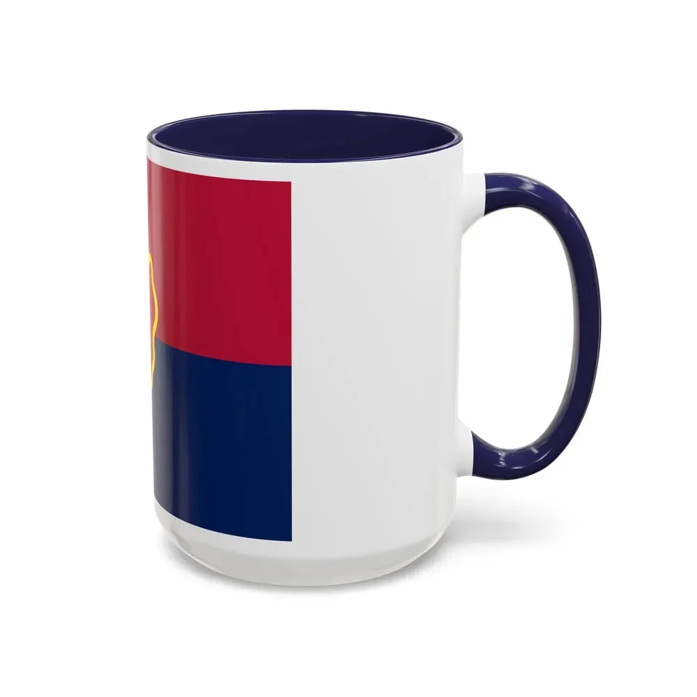 Flag of the United States 25th Infantry Division (U.S. Army) Accent Coffee Mug - Go Mug Yourself