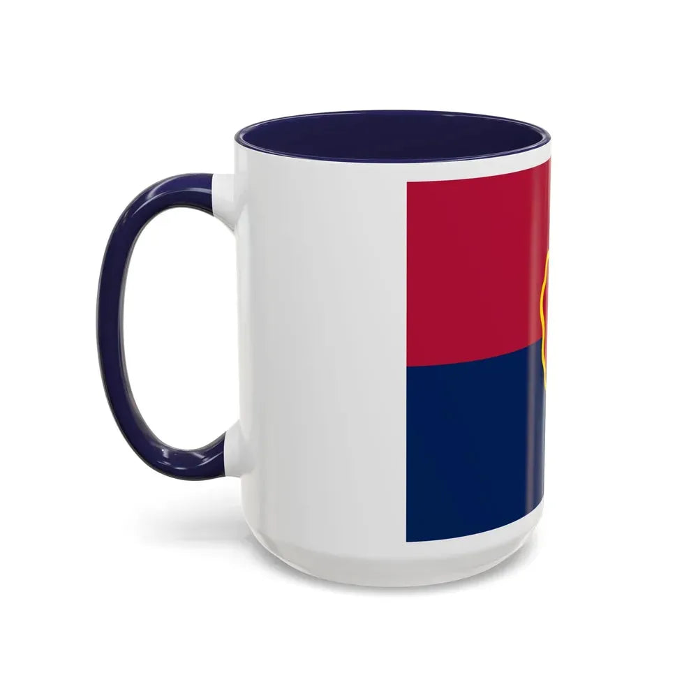 Flag of the United States 25th Infantry Division (U.S. Army) Accent Coffee Mug - Go Mug Yourself