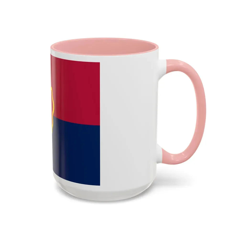 Flag of the United States 25th Infantry Division (U.S. Army) Accent Coffee Mug - Go Mug Yourself