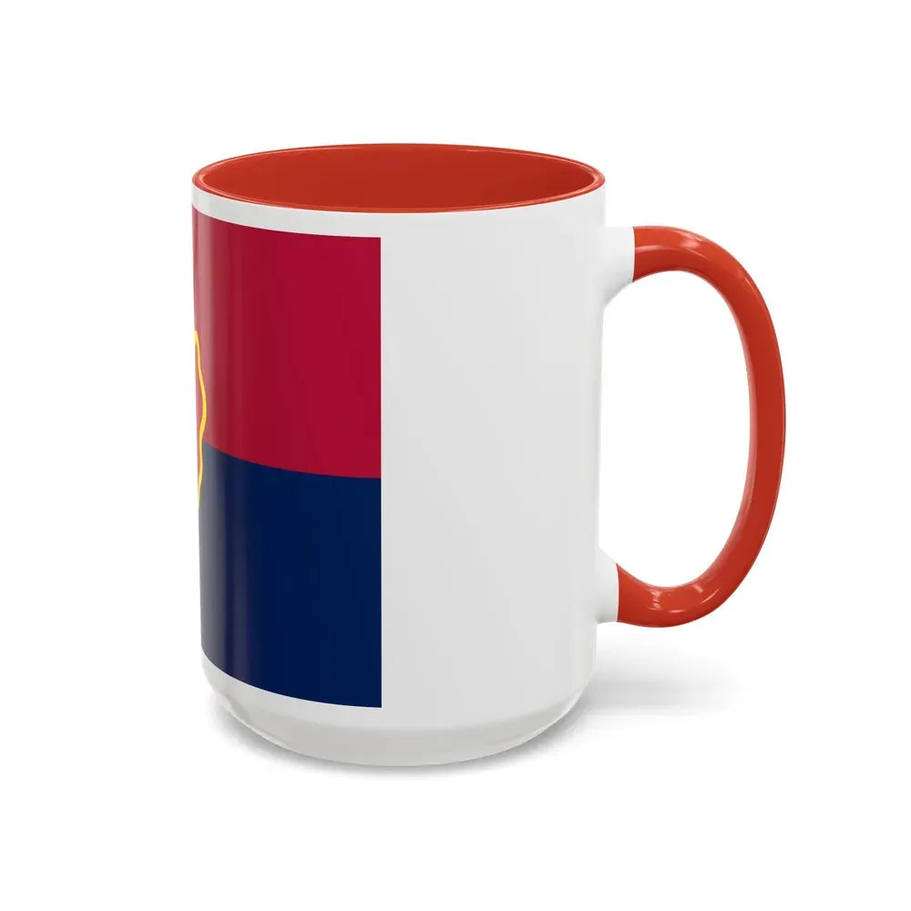 Flag of the United States 25th Infantry Division (U.S. Army) Accent Coffee Mug - Go Mug Yourself