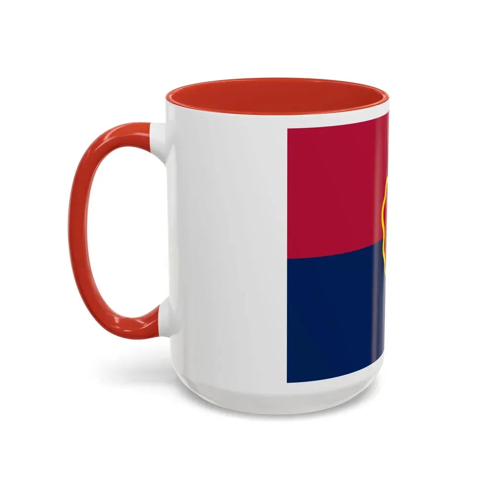 Flag of the United States 25th Infantry Division (U.S. Army) Accent Coffee Mug - Go Mug Yourself