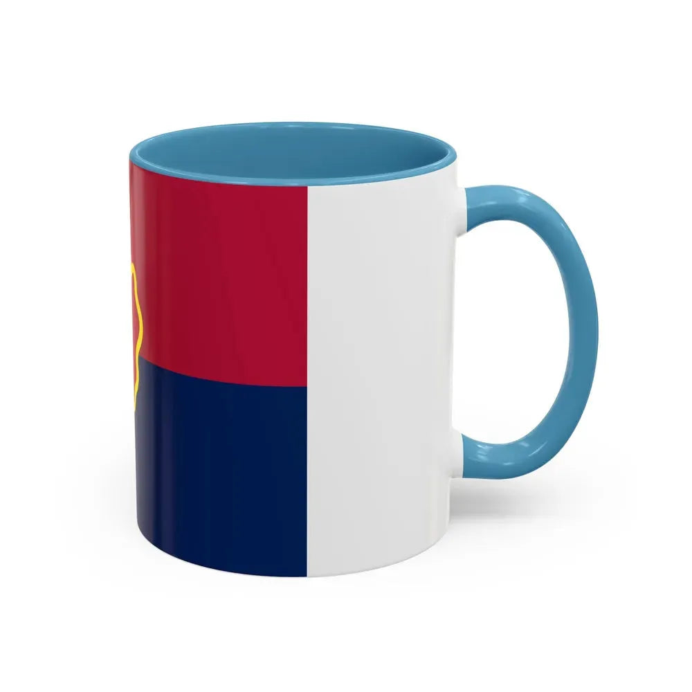 Flag of the United States 25th Infantry Division (U.S. Army) Accent Coffee Mug - Go Mug Yourself