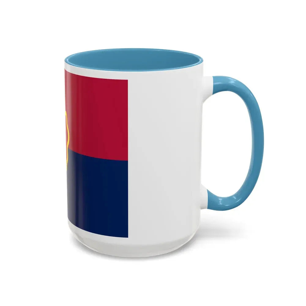 Flag of the United States 25th Infantry Division (U.S. Army) Accent Coffee Mug - Go Mug Yourself