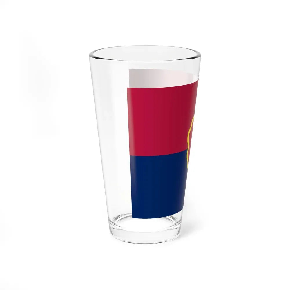 Flag of the United States 25th Infantry Division (U.S. Army) Pint Glass 16oz - Go Mug Yourself