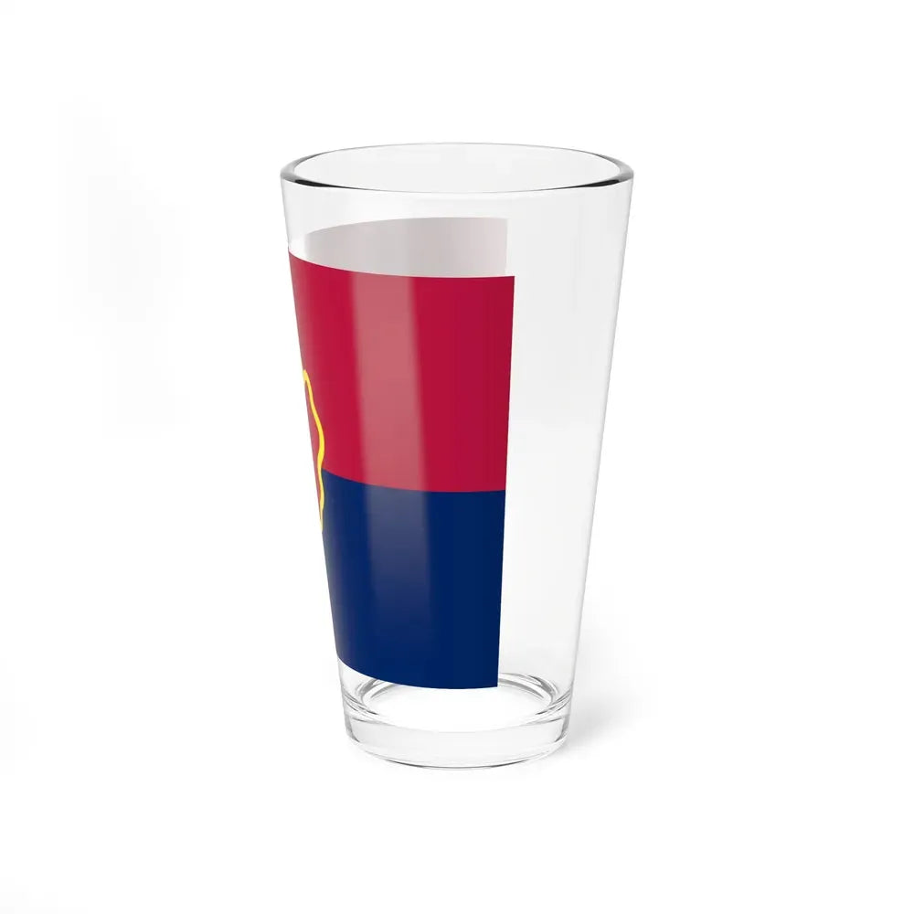 Flag of the United States 25th Infantry Division (U.S. Army) Pint Glass 16oz - Go Mug Yourself