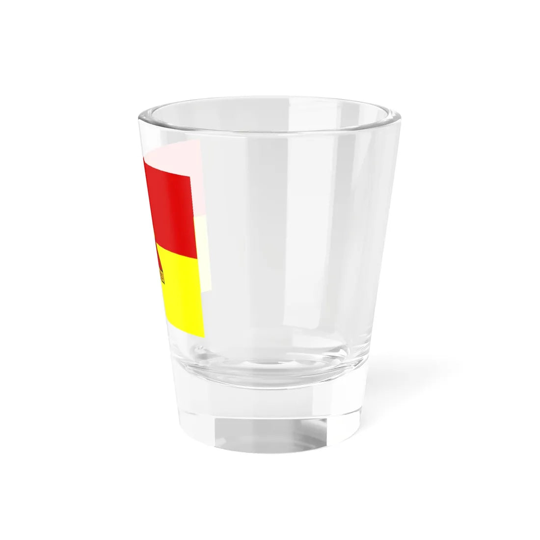Flag of the United States Army 1st Armored Division (United States) Shot Glass 1.5oz - Go Mug Yourself
