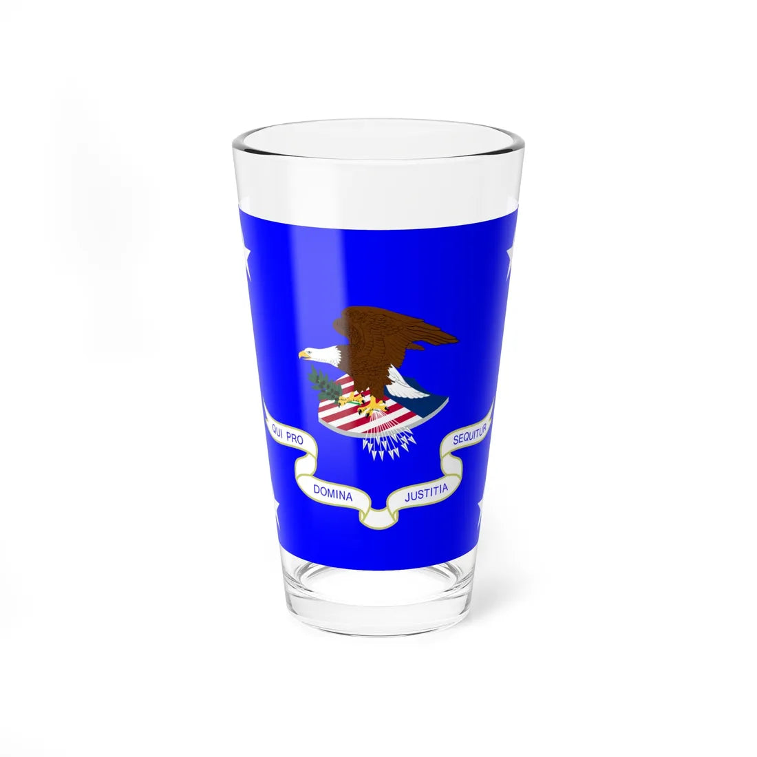 Flag of the United States Attorney General (United States) Pint Glass 16oz 16oz - Go Mug Yourself