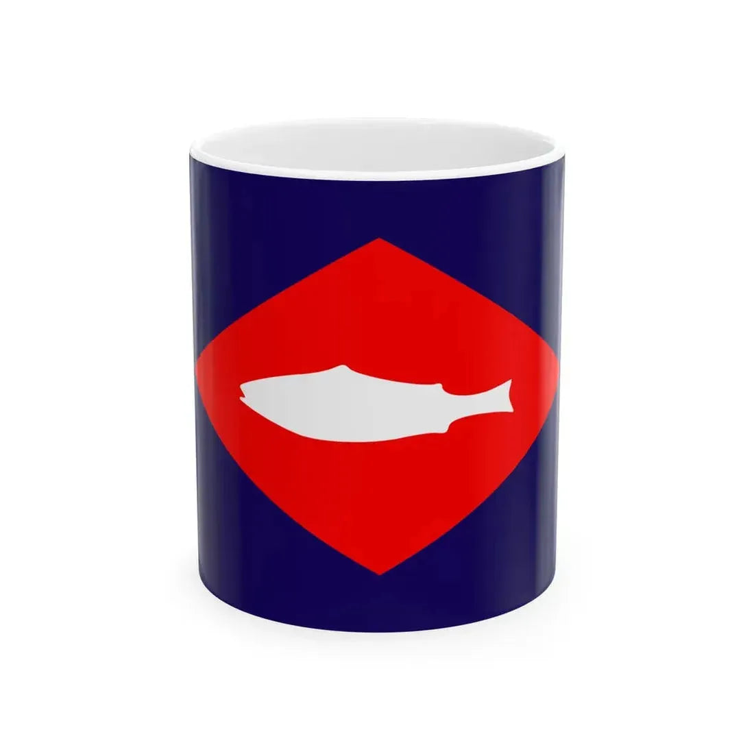 Flag of the United States Bureau of Fisheries (United States) White Coffee Mug 11oz - Go Mug Yourself