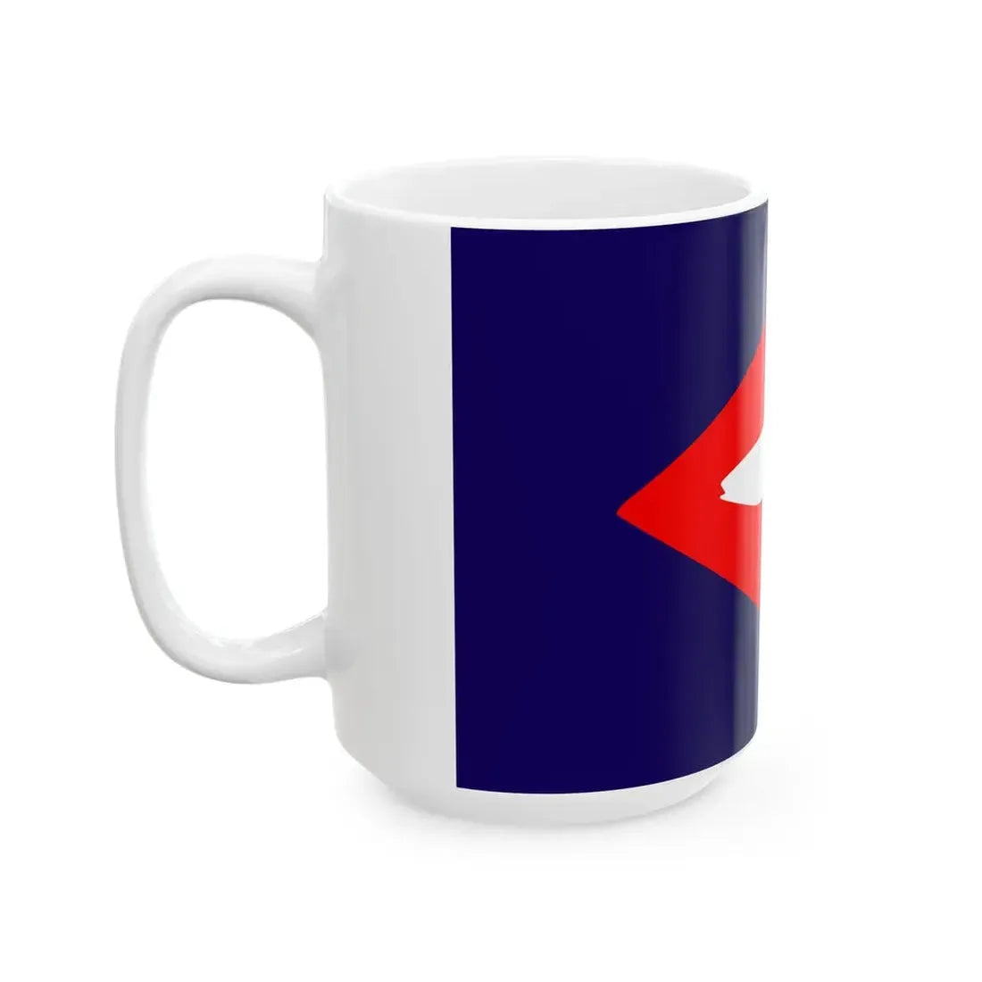 Flag of the United States Bureau of Fisheries (United States) White Coffee Mug - Go Mug Yourself