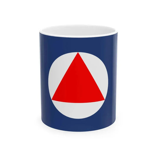 Flag of the United States Coast and Geodetic Survey (United States) White Coffee Mug 11oz - Go Mug Yourself
