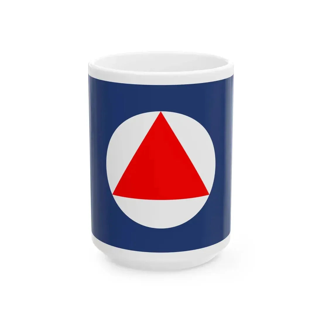 Flag of the United States Coast and Geodetic Survey (United States) White Coffee Mug 15oz - Go Mug Yourself
