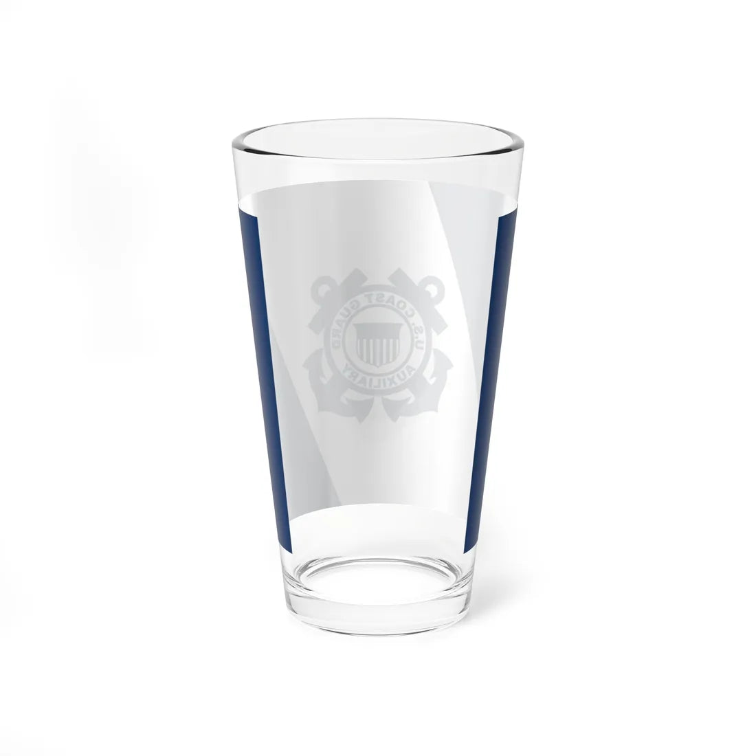 Flag of the United States Coast Guard Auxiliary (United States) Pint Glass 16oz - Go Mug Yourself