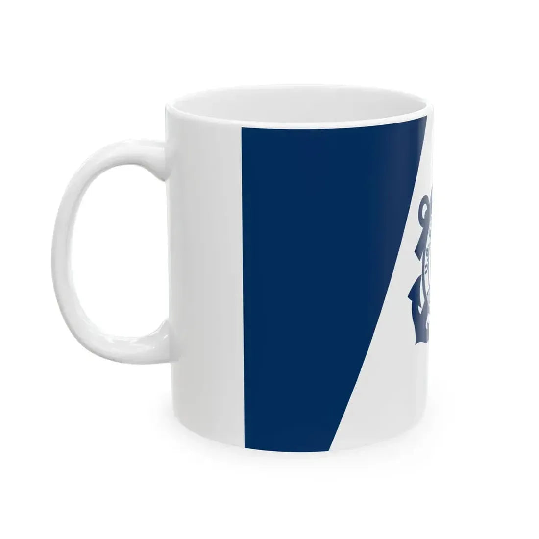 Flag of the United States Coast Guard Auxiliary (United States) White Coffee Mug - Go Mug Yourself
