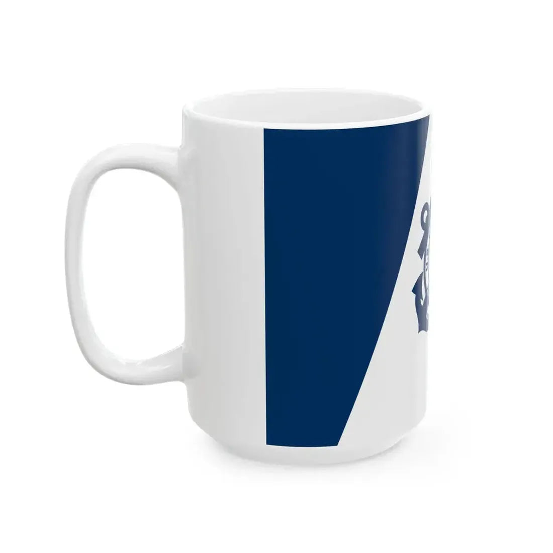 Flag of the United States Coast Guard Auxiliary (United States) White Coffee Mug - Go Mug Yourself