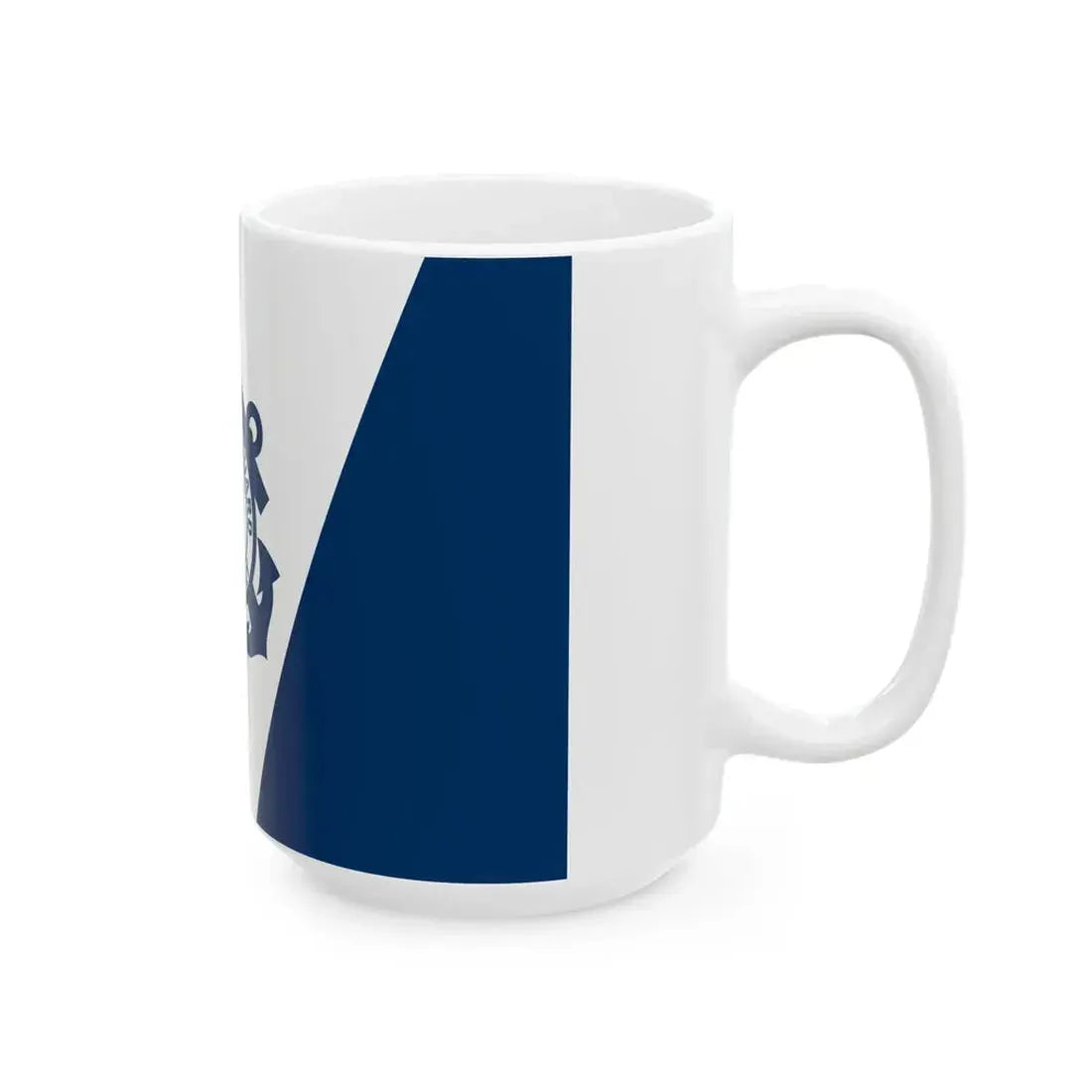 Flag of the United States Coast Guard Auxiliary (United States) White Coffee Mug - Go Mug Yourself