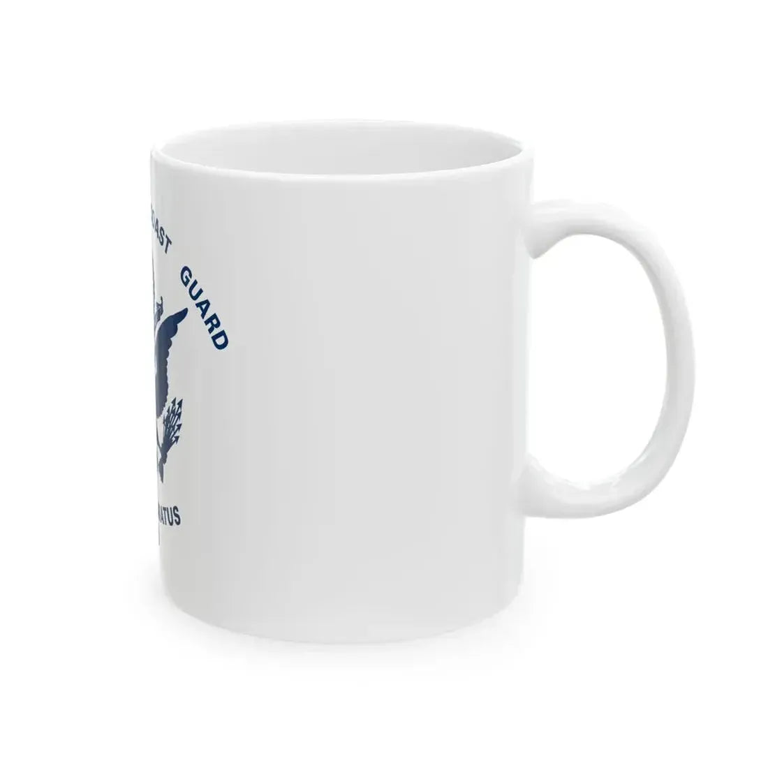 Flag of the United States Coast Guard (United States) White Coffee Mug - Go Mug Yourself