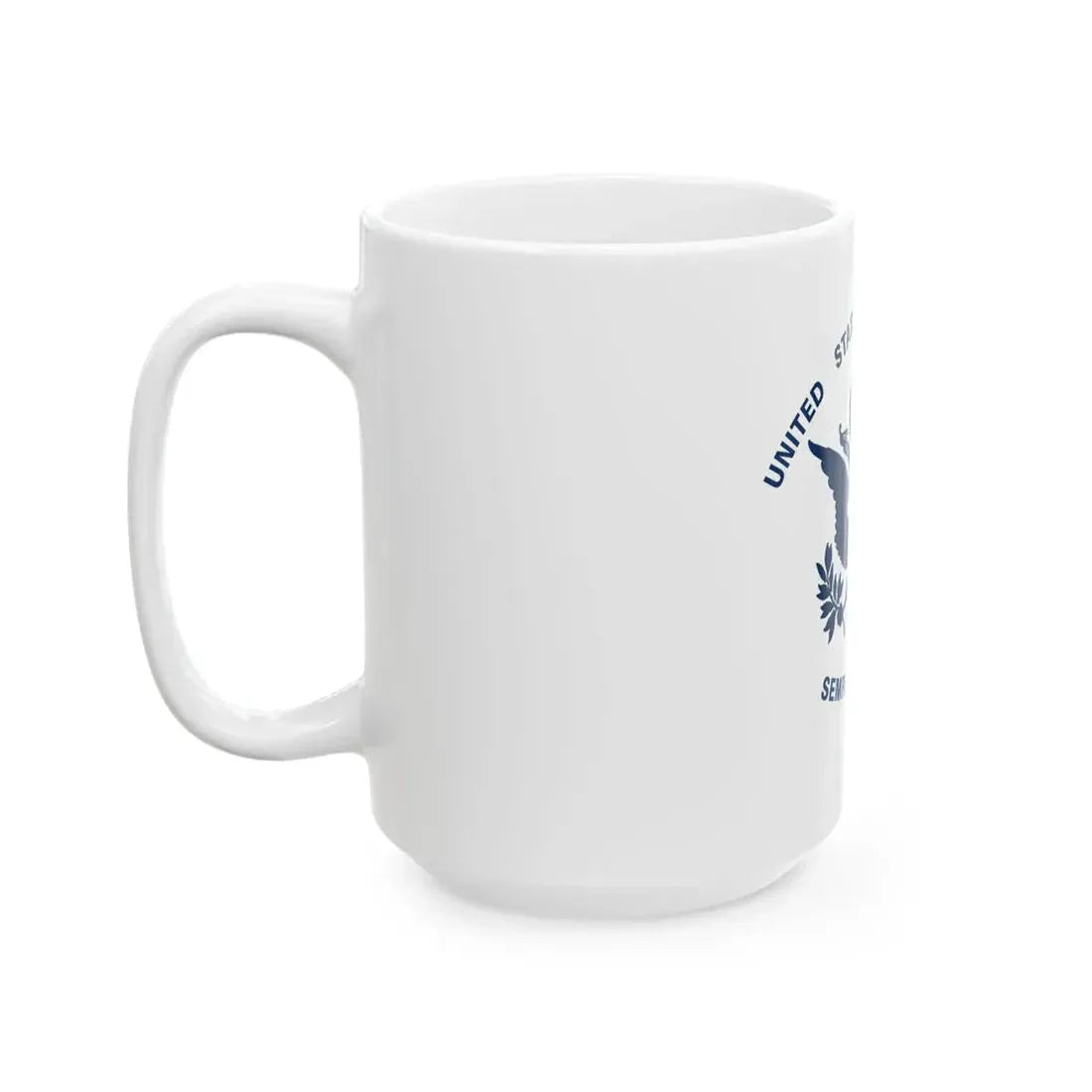 Flag of the United States Coast Guard (United States) White Coffee Mug - Go Mug Yourself