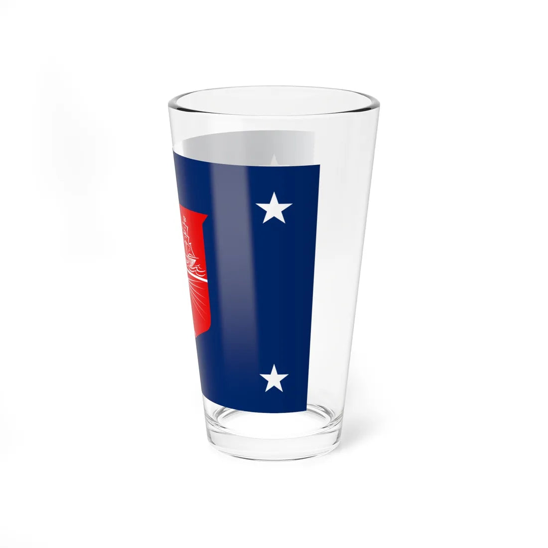 Flag of the United States Department of Commerce rank IIII (United States) Pint Glass 16oz - Go Mug Yourself
