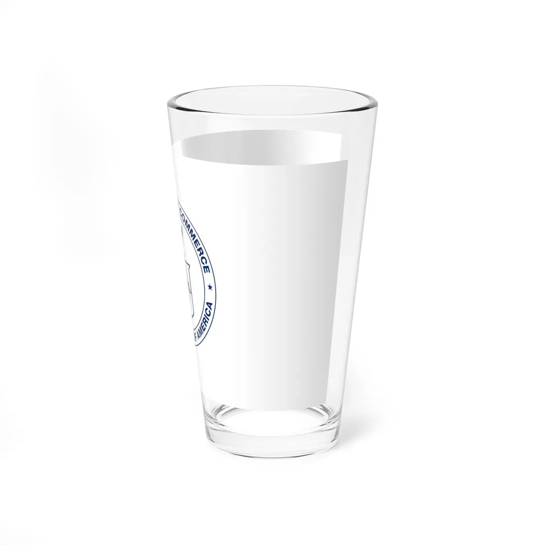 Flag of the United States Department of Commerce (United States) Pint Glass 16oz - Go Mug Yourself