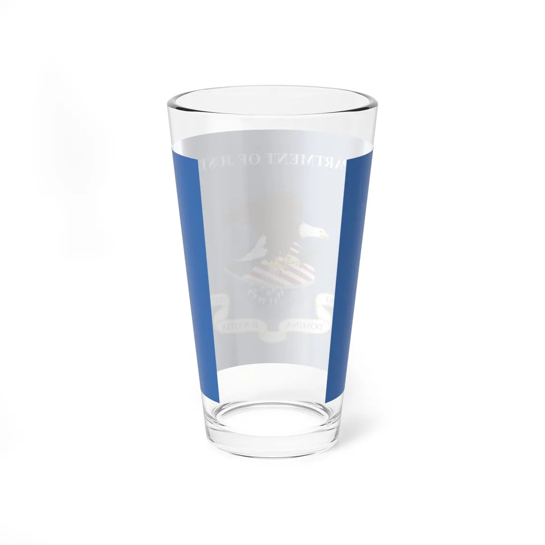 Flag of the United States Department of Justice (United States) Pint Glass 16oz - Go Mug Yourself