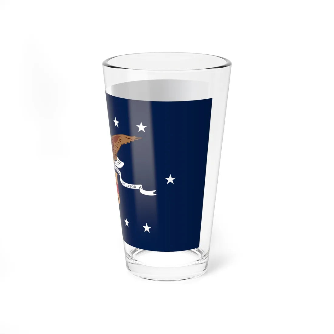 Flag of the United States Department of Labor (United States) Pint Glass 16oz - Go Mug Yourself