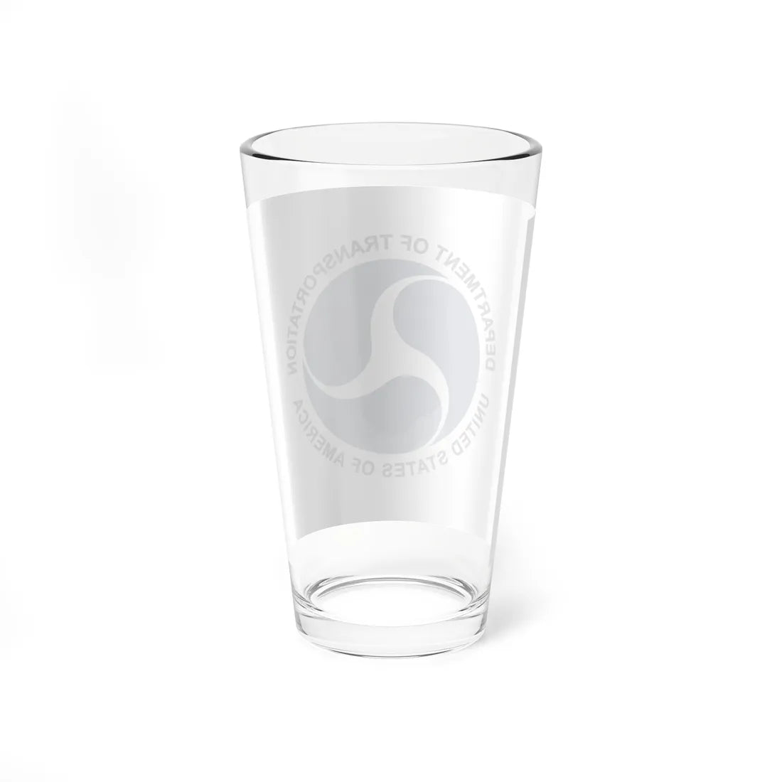 Flag of the United States Department of Transportation (United States) Pint Glass 16oz - Go Mug Yourself