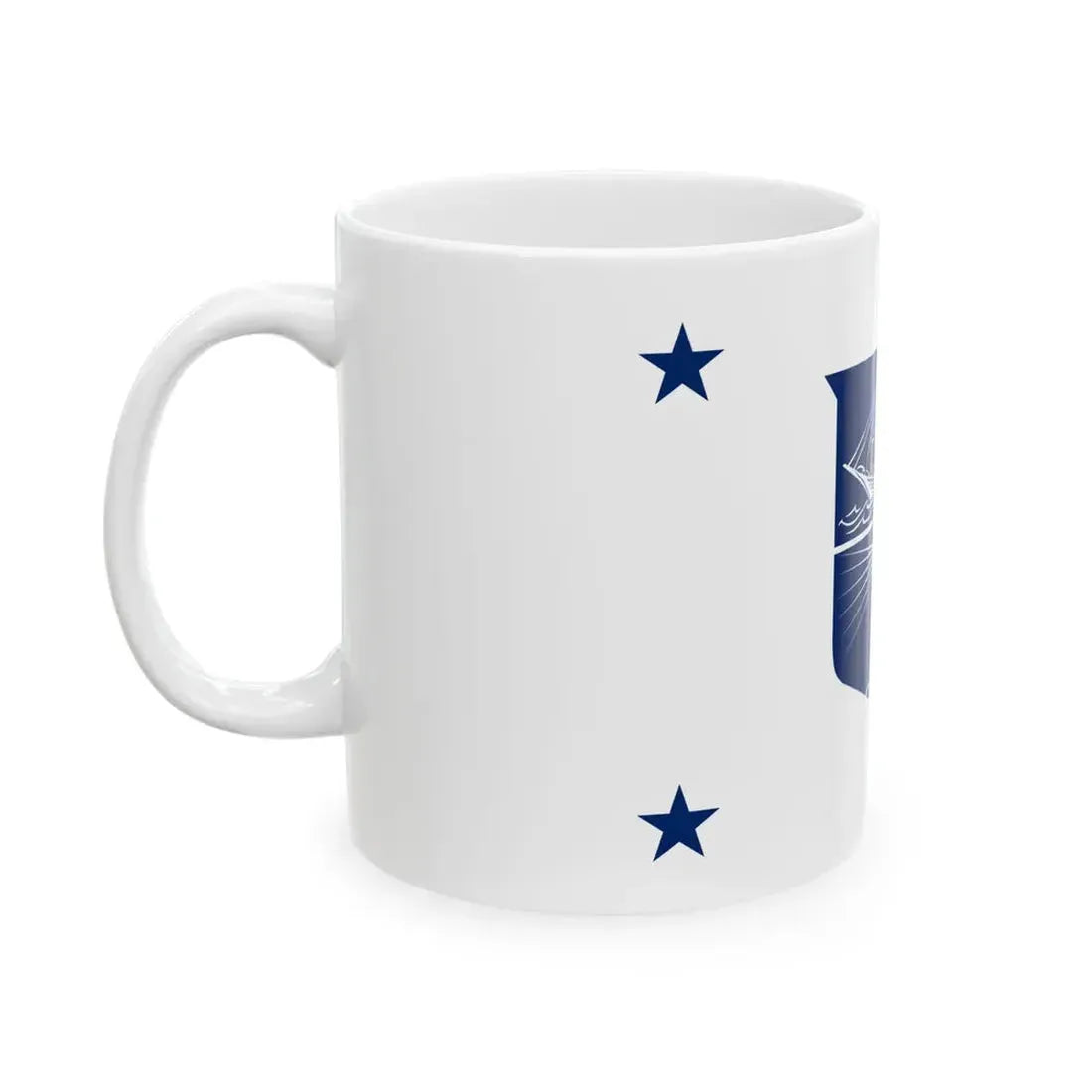 Flag of the United States Deputy Secretary of Commerce (United States) White Coffee Mug - Go Mug Yourself