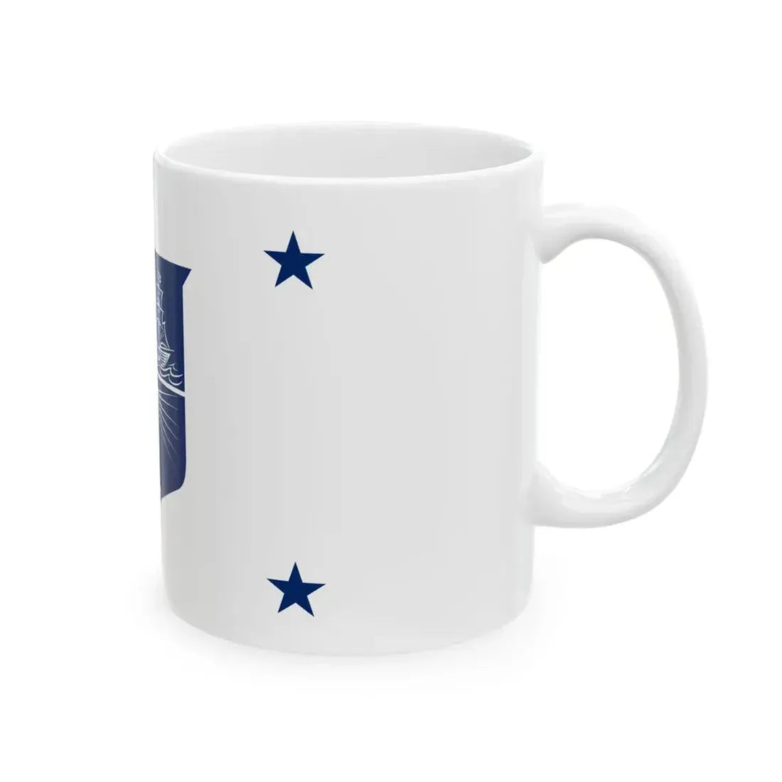 Flag of the United States Deputy Secretary of Commerce (United States) White Coffee Mug - Go Mug Yourself