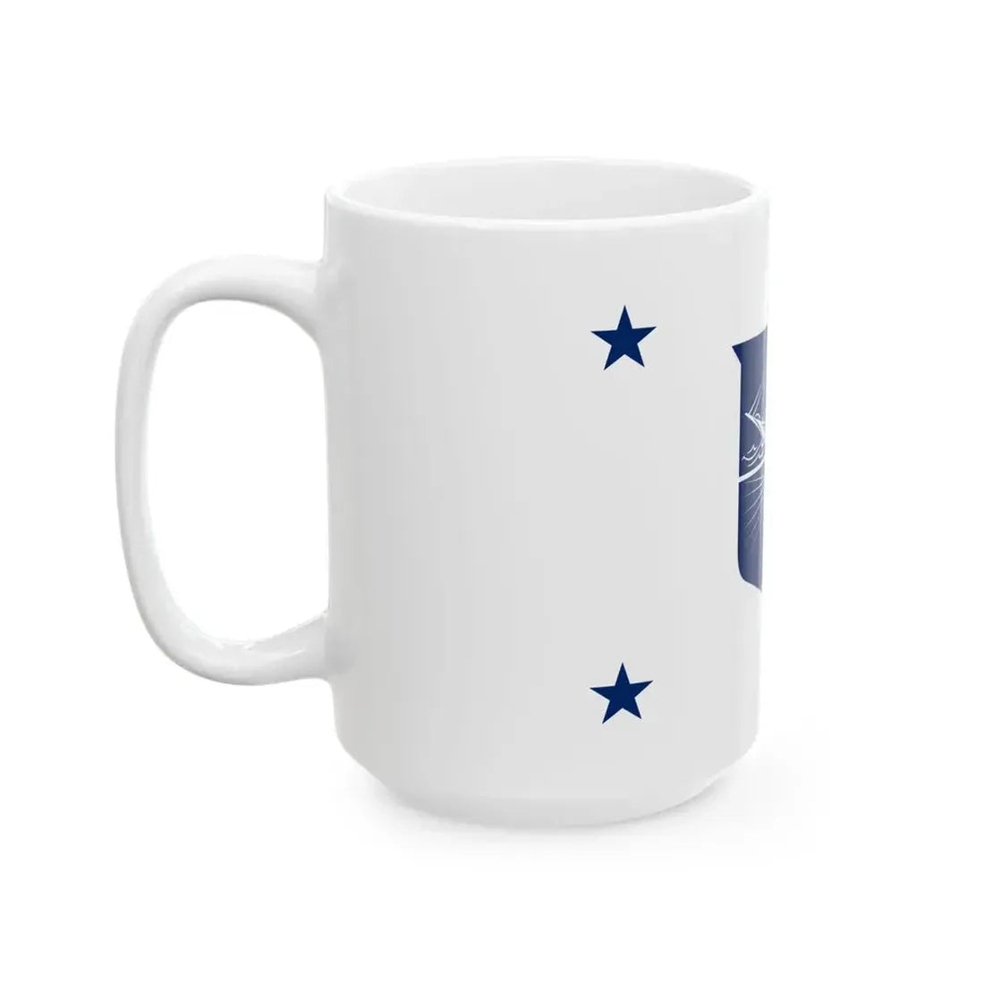 Flag of the United States Deputy Secretary of Commerce (United States) White Coffee Mug - Go Mug Yourself