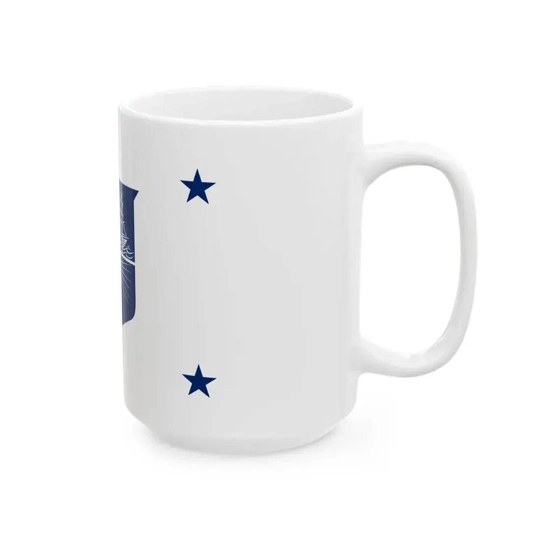 Flag of the United States Deputy Secretary of Commerce (United States) White Coffee Mug - Go Mug Yourself