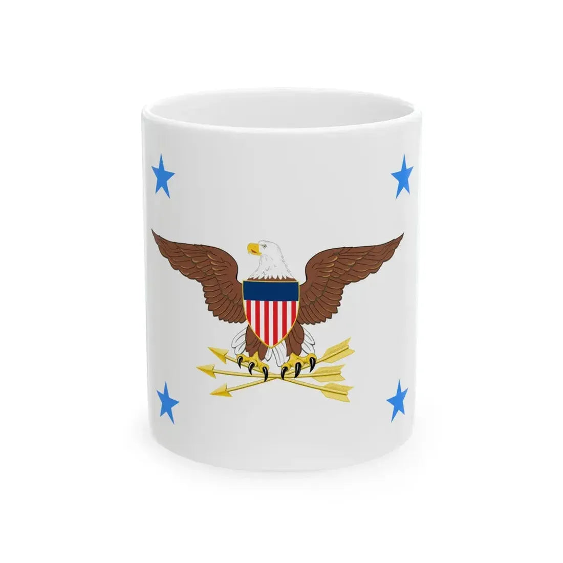 Flag of the United States Deputy Secretary of Defense (United States) White Coffee Mug 11oz - Go Mug Yourself